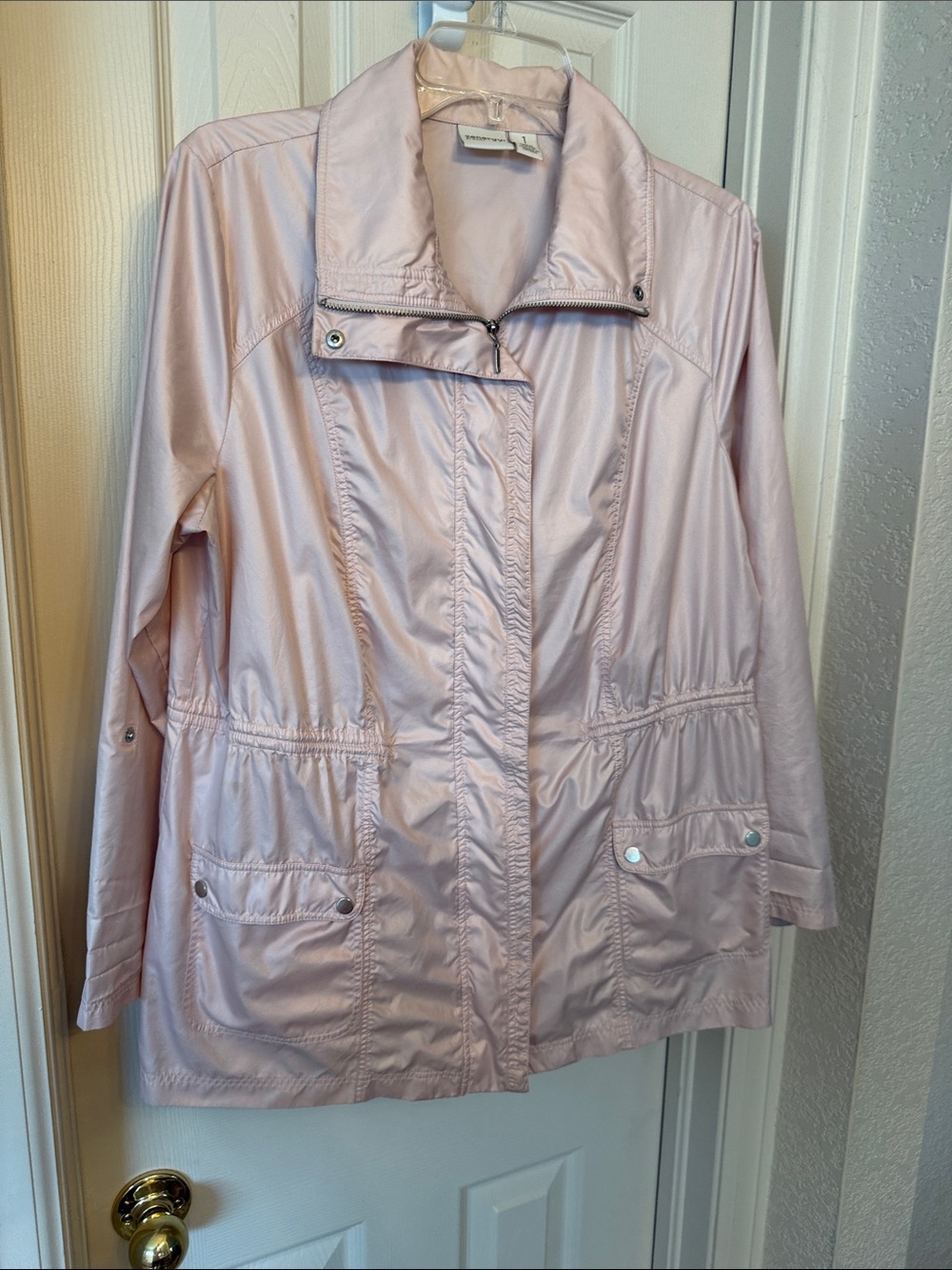 Light Pink Women's Jacket - Classic Lightweight Coat
